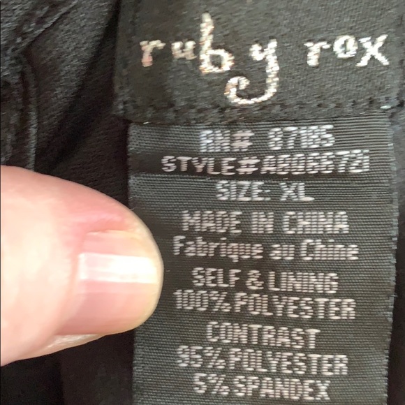 Girls size XL high low sequenced dress - Picture 6 of 7